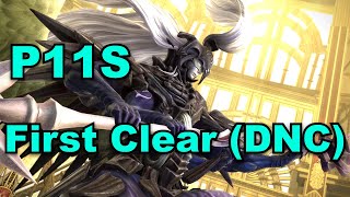 FFXIV Anabaseios The Eleventh Circle Savage P11S First Clear  DNC PoV [upl. by Ahsym]