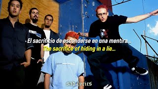 Linkin Park  Pushing Me Away  Sub Español amp Lyrics [upl. by Ydnerb331]