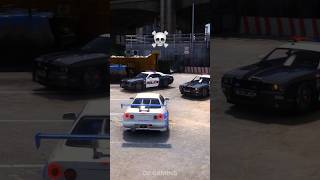 Dodge Challenger SRT 👮‍♀️ vs Nissan Skyline GTR R34 😈 What the…☠️ [upl. by Hogle]