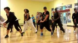 Usher OMG Cardio Dance Choreography [upl. by Richmound]