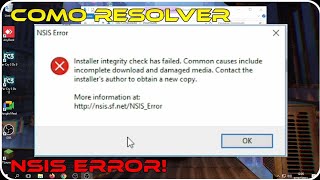 COMO RESOLVER O ERRO NSIS ERROR EM 2 MINUTOS [upl. by Ida]