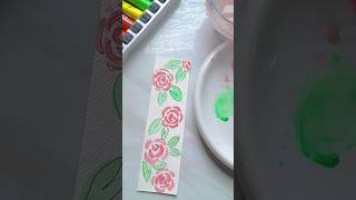 diy bookmark easy painting bookmark [upl. by Eirdua363]