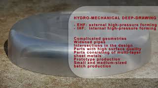 Radkersburger Metal Forming  Hydromechanisches Tiefziehen  Unsere Leistungen [upl. by Raddie]