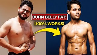 HOW TO BURN BELLY FAT in 90 DAYS 🇮🇳 Exercise amp Diet Plan [upl. by Kcoj]