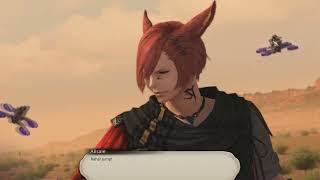 Spoilers FFXIV Dawntrail  Vanguard Patch 70 Forth dungeon  cutscenes [upl. by Yenahc]