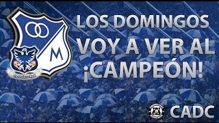 LOS DOMINGOS VOY A VER AL CAMPEÓN  MILLONARIOS FC [upl. by Asik]