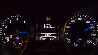 Volkswagen Golf VI R Acceleration 0100 0200 kmh vmax soundcheck 272 KM 199 kw 250 kmh [upl. by Aisak]