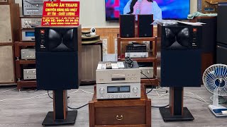 LOA JBL 4425 Studio  AMPLY LUXMAN L505UX  Đầu CD TEAC 25Xs Tuyển Chọn Như Mới Nghe Cực Hay [upl. by Kirkpatrick980]