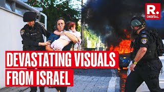 Israel Hamas War Citizens Massacred Soldiers Abducted Cities Set On Fire [upl. by Stirling861]