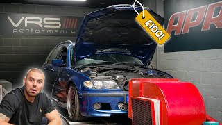 We TUNED My Cheap £100 SCRAP E46 330D [upl. by Markiv]