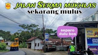 progres pengaspalan jalan antar kecamatan  Banjarnegara  pagedongan halus mulus [upl. by Oirazan754]