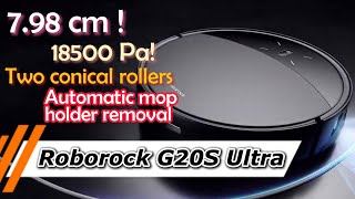 Unboxing The Roborock G20S Ultra Robotic Vacuum Cleaner Now The Next Flagship [upl. by Nohtanoj]