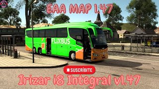 EURO TRUCK SIMULATOR 2 BUS IRIZAR i8 INTEGRAL 147 [upl. by Jamila]