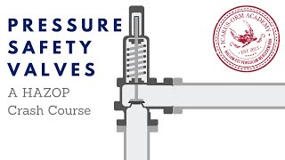 Pressure Safety Valves PSVs  A HAZOP Crash Course [upl. by Surazal]