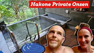 Ultimate Relaxation Private Onsen Experience in Hakone Japan [upl. by Hazeghi439]