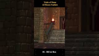 Trials of Mana All Bosses Fanfare  5 and 6 [upl. by Dario]