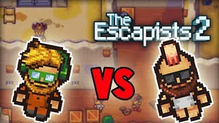 BARON vs BLITZ Escapists 2 NEW Versus Mode Escapists 2 Gameplay Preview [upl. by Schwarz]