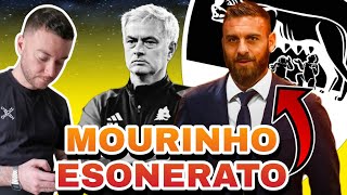 🚨AS ROMA SHOCK MOURINHO ESONERATO TORNA DANIELE DE ROSSI COME ALLENATORE [upl. by Laurentia]