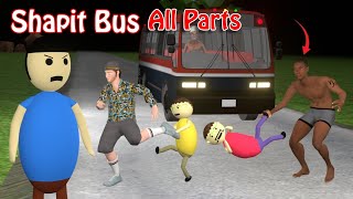 Gulli Bulli And Shapit Bus All Parts  Horror Story  Gulli Bulli  MJOH Toons [upl. by Mathur]