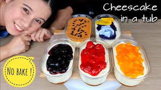 No Bake Cheesecake In A Tub Na Pweding Pang Negosyo Araw Araw [upl. by Maryjane]