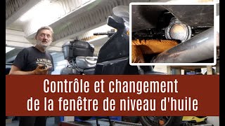 Contrôle et changement de la fenêtre de niveau dhuile des motos BMW [upl. by Gilus]