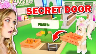 SECRET DOOR In NEW Grocery Store In Adopt Me Roblox [upl. by Aoket]