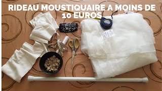 Tuto rideau moustiquaire à moins de 10 euros [upl. by Tterrag507]