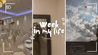 WEEK IN MY LIFE🤍 [upl. by Zurn]