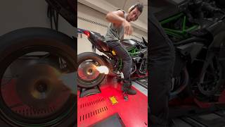 Tuning a 270whp Kawasaki H2R [upl. by Adnorat]