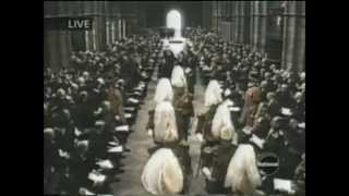 Queen Mother Funeral Start 9 April 2002  Part One [upl. by Nirac]