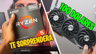 👉La Mejor TARJETA GRAFICA para RYZEN 5 5600G en 2023 [upl. by Geiss689]