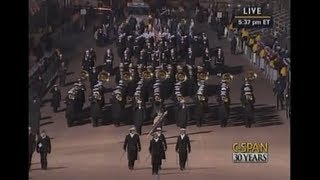 United States Navy Band Inaugural Parade 2009 [upl. by Estrellita]