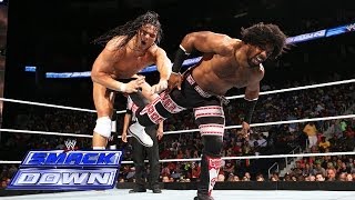 Xavier Woods vs Bo Dallas SmackDown May 30 2014 [upl. by Selda]