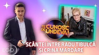 Prima întâlnire dintre Radu Țibulcă și Crina Mardare de la „Te cunosc de undeva” a ieșit cu scântei [upl. by Tatman]