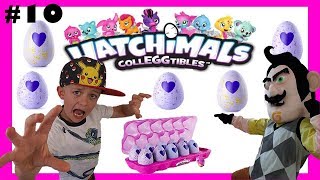 Hello Neighbor In Real Life Came From Trinity and Beyonds to Steal Our Hatchimals Colleggtibles [upl. by Nyssa161]