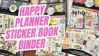 Happy Planner Sticker Book Binder [upl. by Lohse444]