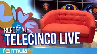 Telecinco Live Así es la exposición con los platós de GH LQSA Sálvame Aída… [upl. by Uird406]