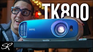 BenQ TK800 4K HDR Projector Review  ULTIMATE Home Theater Projector  Raymond Strazdas [upl. by Wehtta466]