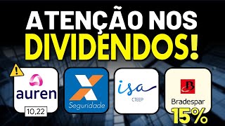 ATÉ 19 DE DIVIDEND YIELD VALE A PENA INVESTIR PENSANDO EM DIVIDENDOS CXSE3 TRPL4 AURE3 [upl. by Nniroc]