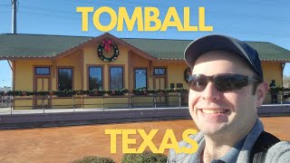 Historic Tomball Texas WALKING TOUR  Greater Houston Area [upl. by Aieken]