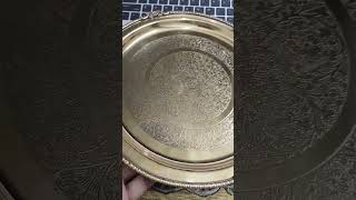 Brass Round Plate  Available on IndiaMART [upl. by Tallu897]