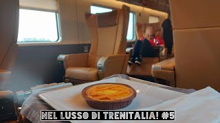 Viaggio in Executive sul frecciarossa 1000 Torniamo nel lusso di trenitalia 5 [upl. by Gilda582]