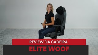 Review Cadeira Gamer Xperience Elite Woof Tecido Alumínio Braços 4D Relax Avançado com Amortecedor [upl. by Ydarg]