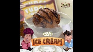 Fudgee Barr MakeOBarr Ice Cream Recipe [upl. by Wester]