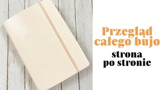 Cały mój bullet journal strona po stronie  Leuchtturm1917 edycja Bullet Journal [upl. by Oikim]