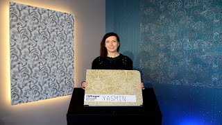 Tapetenmarktde TV präsentiert Eijffinger Yasmin Tapetenkollektion [upl. by Hsara]