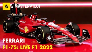 FERRARI F175 2022  La nuova Formula 1 di Leclerc e Sainz in DIRETTA [upl. by Judah]