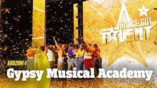 Gypsy Musical Academy il Golden Buzzer di Claudio [upl. by Horwitz]