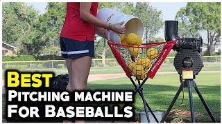 7 Best Pitching Machines For Baseball 2023  Hami Gadgets [upl. by Eittol513]