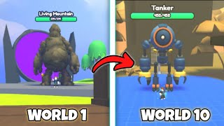 World 1 to World 10 Journey ✅ Prota Simulator Gameplay 🎮 [upl. by Candie]